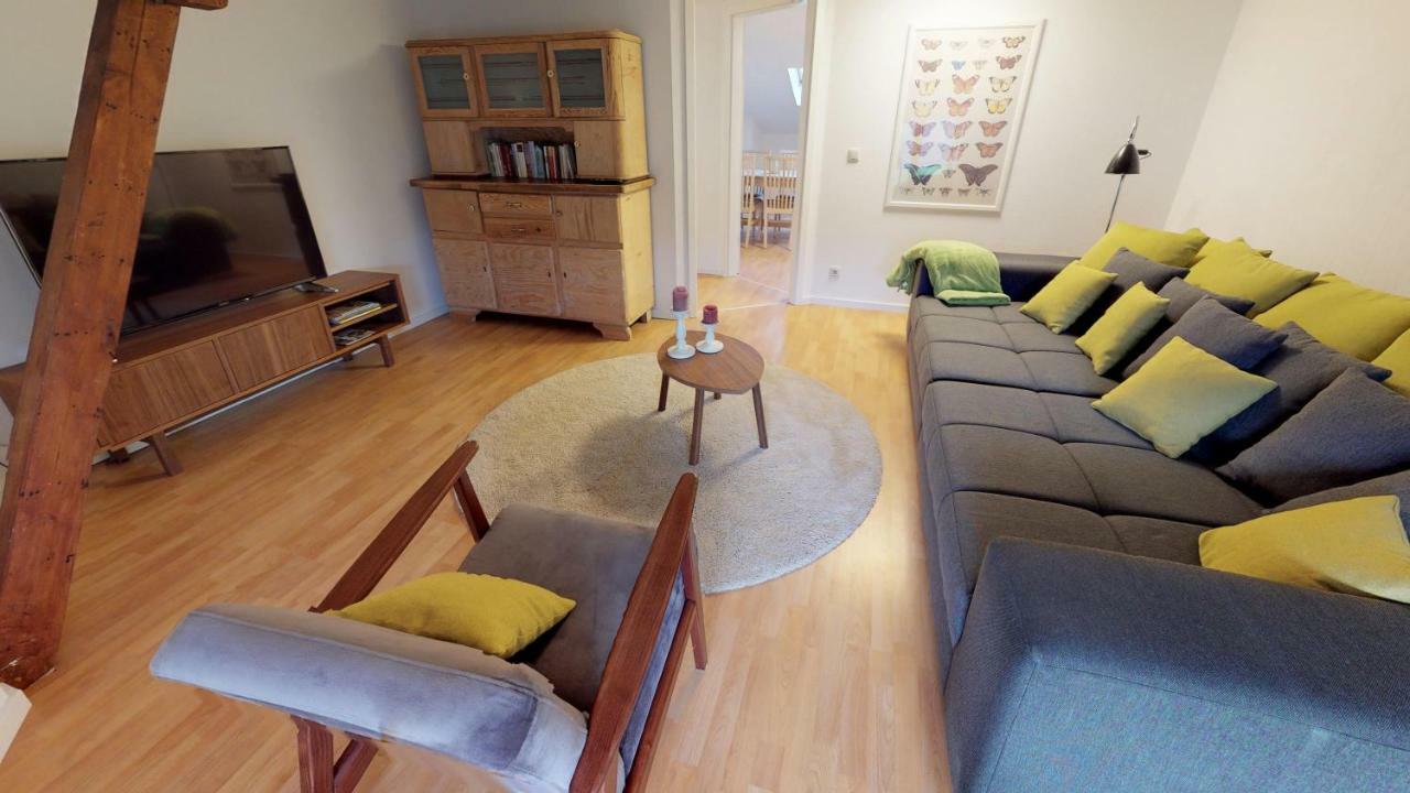 Altes Warmbad Wolgast Apartment Bagian luar foto